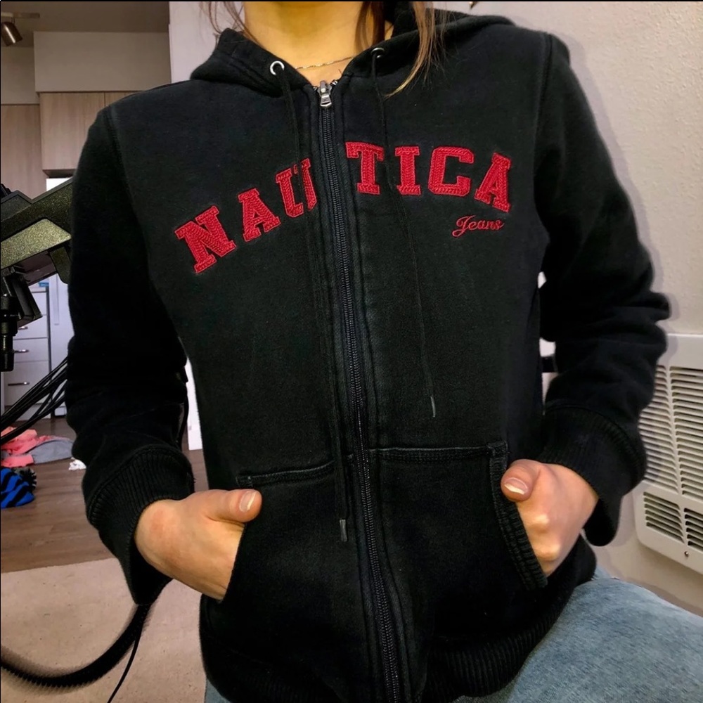 Vintage Nautica zip up